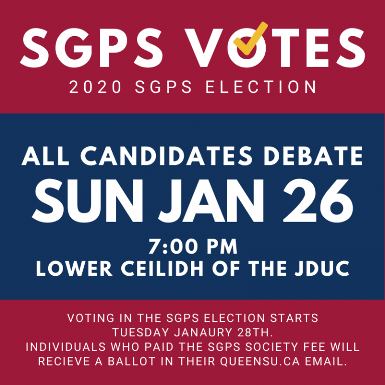SGPS Executive All-Candidates Debate